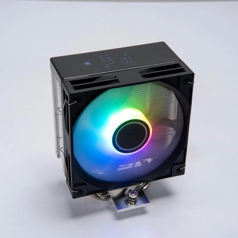 Tản nhiệt khí Leopard KF401 DGT RGB | BLACK