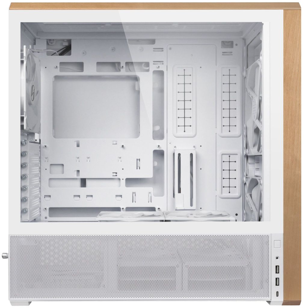 Vỏ Case LIAN LI LANCOOL 217 - WHITE (ATX/Mid Tower/Màu Trắng)