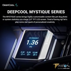 TẢN NHIỆT NƯỚC CPU DEEPCOOL MYSTIQUE 360 WHITE (CHÍNH HÃNG/BẢO HÀNH 60 THÁNG/2.8