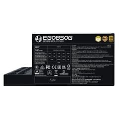 Nguồn PSU LIAN LI EDGE GOLD EG850G - 850W - BLACK (Không kèm HUB/ATX3.1/80+GOLD/PCIe5.1)