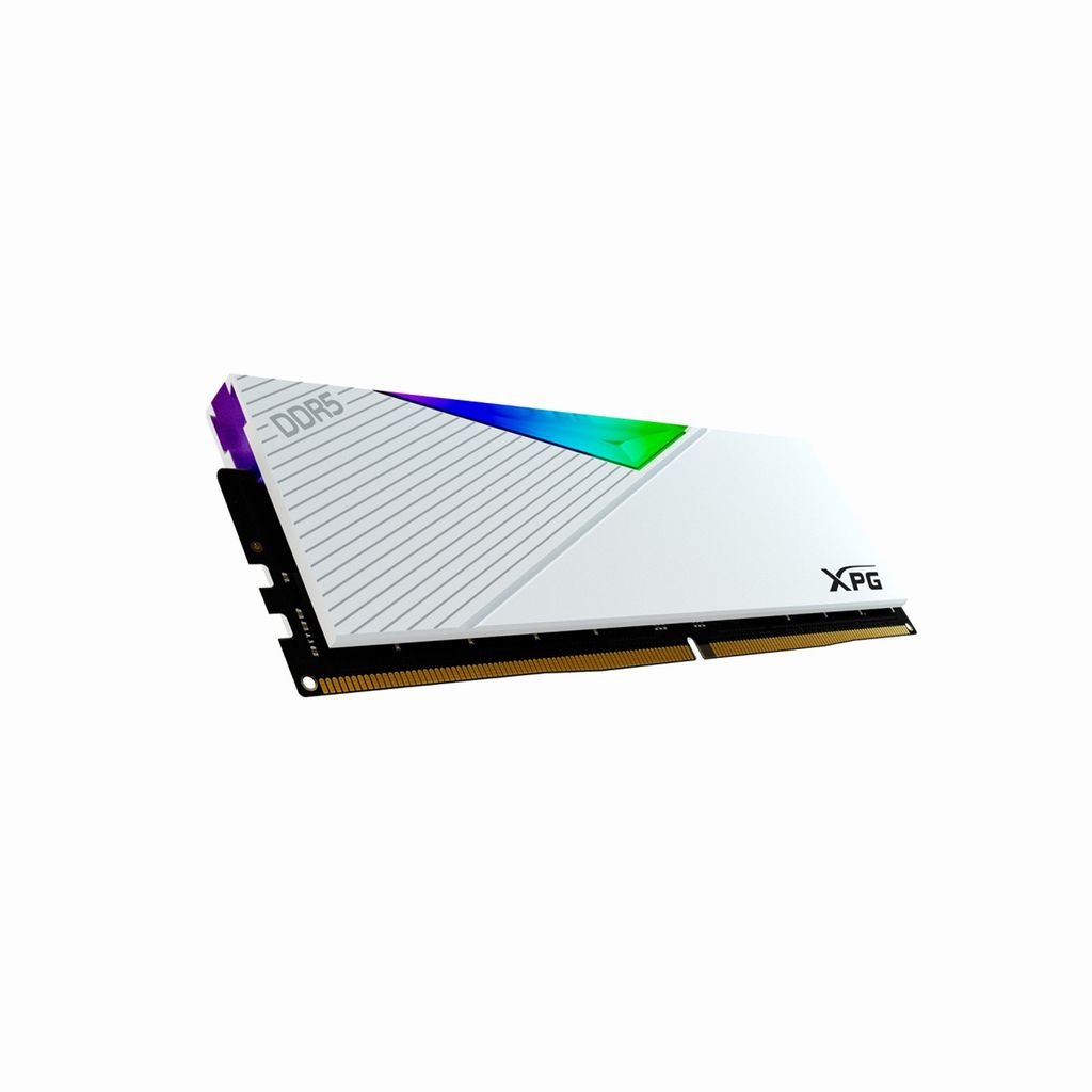 Bộ nhớ RAM PC ADATA XPG LANCER 64GB (2 x 32GB) DDR5 6000MHz - WHITE (AX5U6000C3032G-DCLARWH)