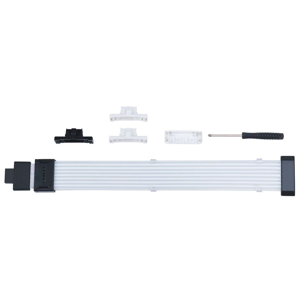 Dây nguồn nối dài LIAN LI STRIMER WIRELESS 12+4PIN ARGB - 8 DÃY LED (DÂY NGUỒN VGA GPU/PCIe 5.0/16PIN)