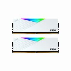 Bộ nhớ RAM PC ADATA XPG LANCER 64GB (2 x 32GB) DDR5 6000MHz - WHITE (AX5U6000C3032G-DCLARWH)