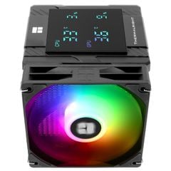 Tản nhiệt khí CPU ThermalRight Peerless Assassin 120 Digital ARGB - BLACK (Màn hình thông số/ 6 ống đồng/ 2 tháp) | PA120
