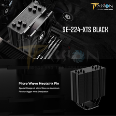 Tản nhiệt khí CPU ID-Cooling SE-224-XTS BLACK / MINI