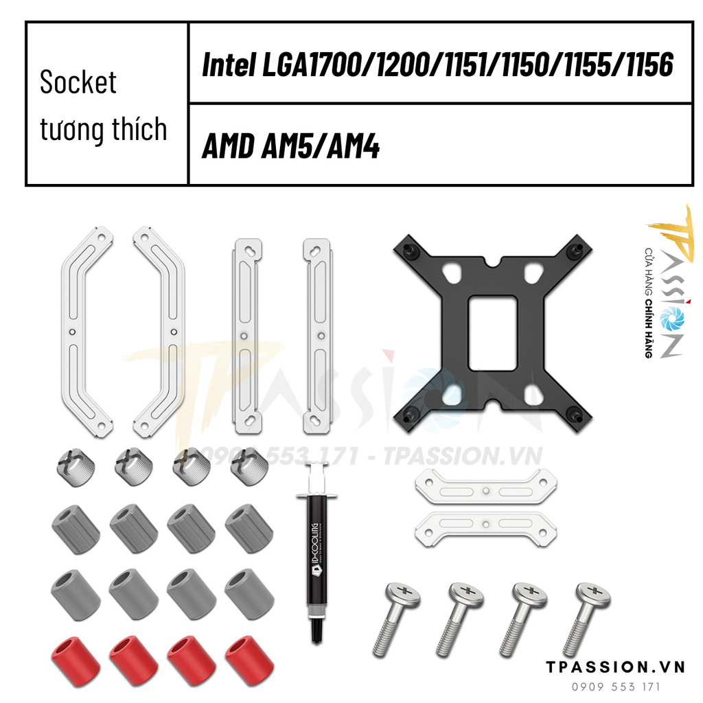 Tản nhiệt CPU ID-Cooling IS-47-XT BLACK | WHITE