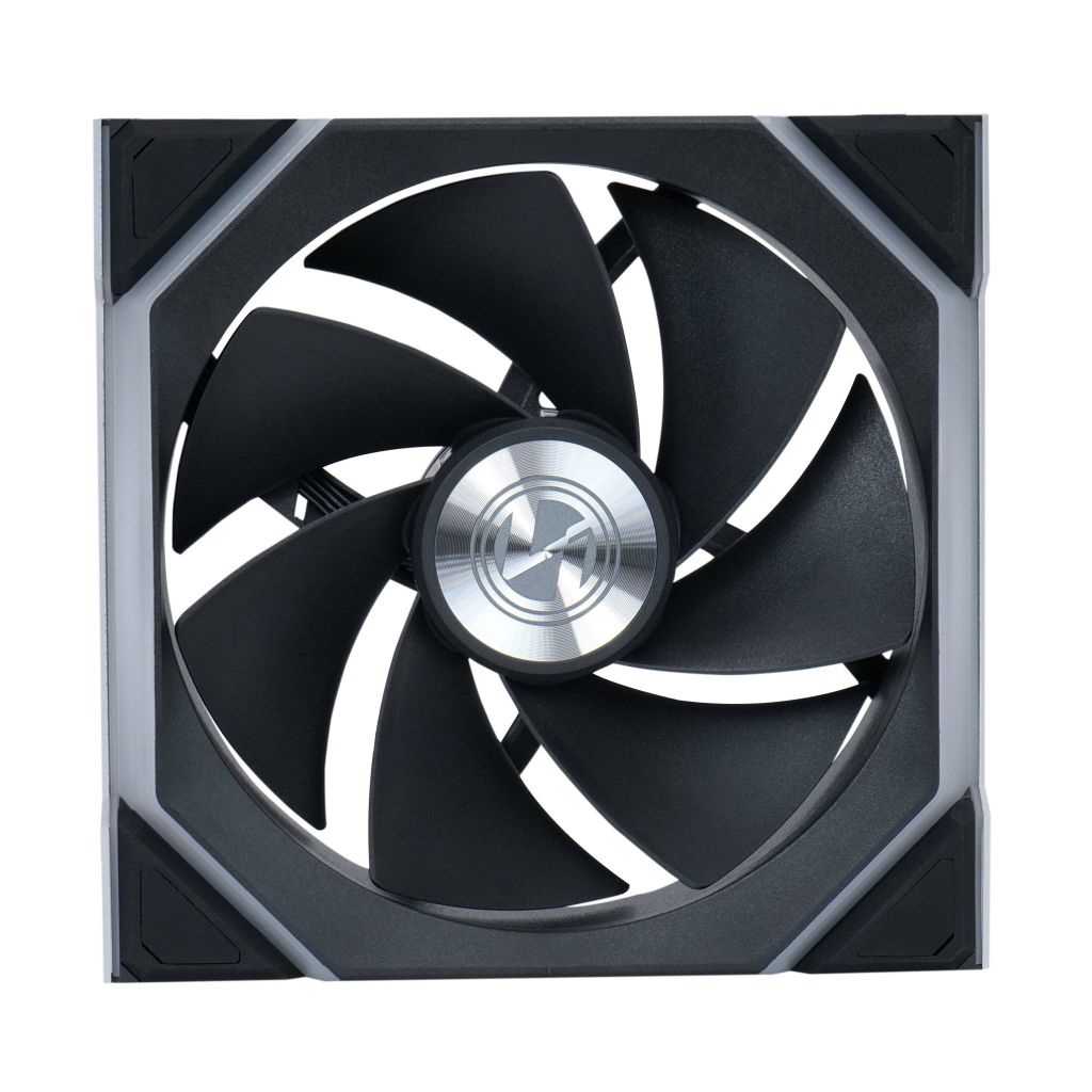 Fan Case LIAN LI UNI FAN SL WIRELESS 120 REVERSE | SINGLE PACK - BLACK (1 QUẠT KHÔNG LCD/CÁNH NGƯỢC)