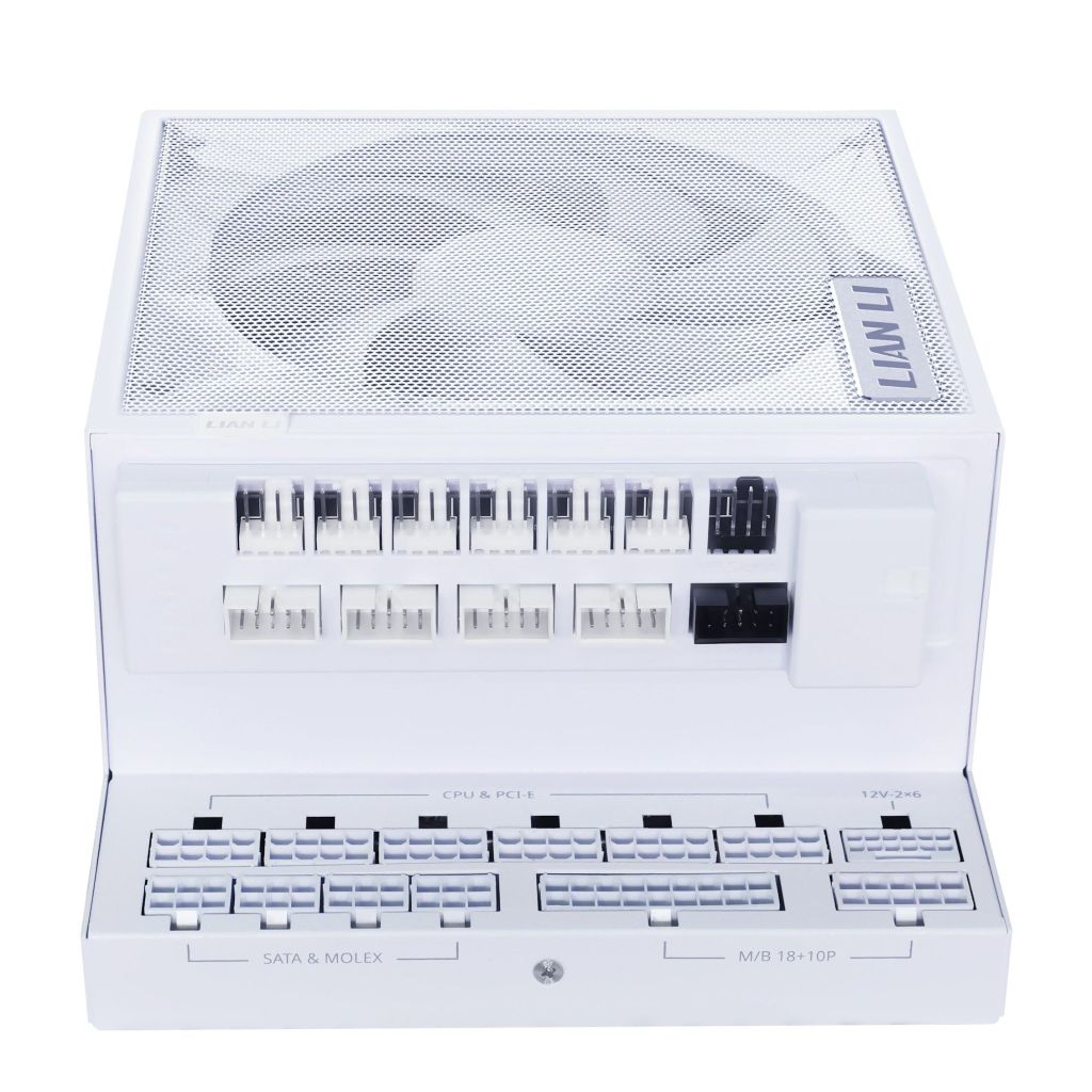 Nguồn PSU LIAN LI EDGE GOLD EG1000G - 1000W - WHITE (Kèm USB & PWM HUB/ATX3.1/80+GOLD/PCIe5.1)