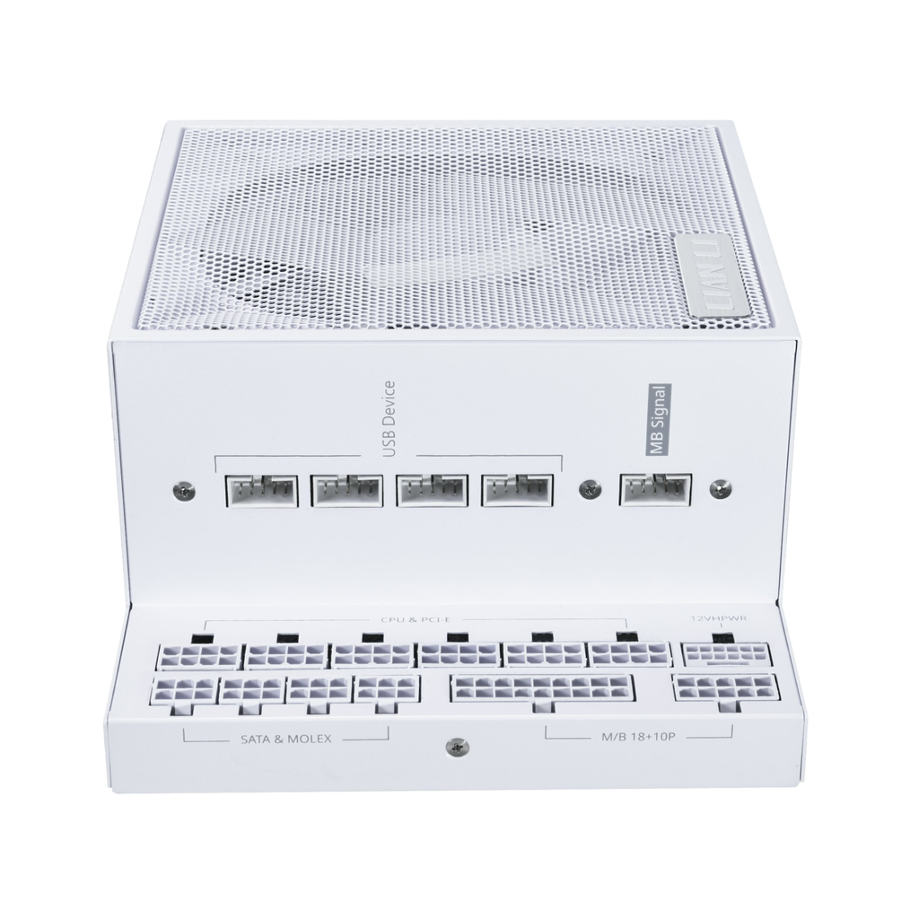 Nguồn PSU LIAN LI EDGE SERIES EG1300 - 1300W - WHITE (ATX3.1/80+PLATINUM/FULL MODULAR/PCIe5.1)