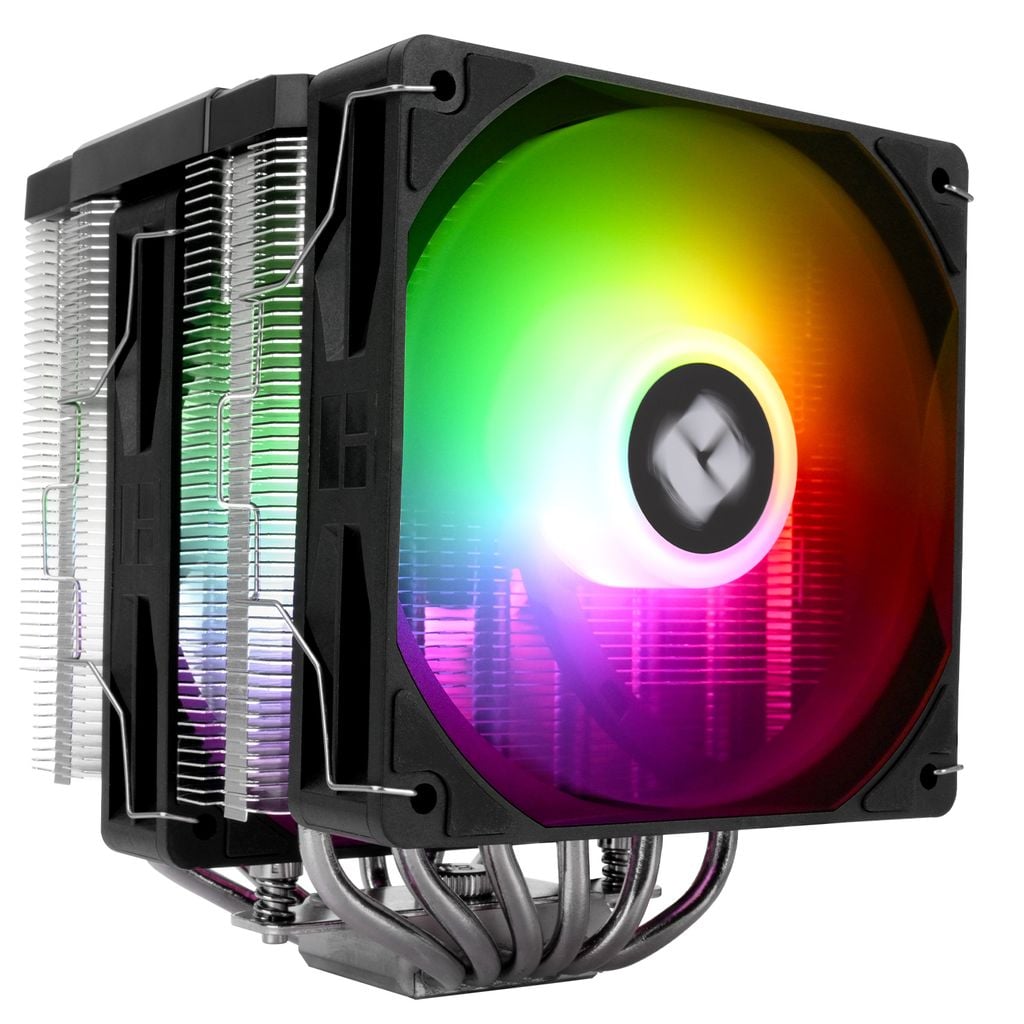 Tản nhiệt khí CPU ThermalRight Peerless Assassin 120 Digital ARGB - BLACK (Màn hình thông số/ 6 ống đồng/ 2 tháp) | PA120
