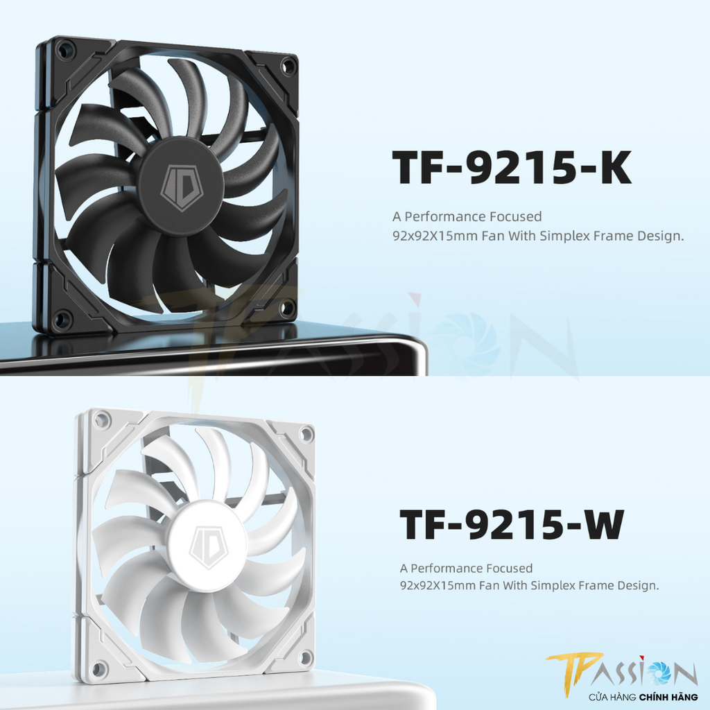 Quạt ID-Cooling TF-9215 | BLACK & WHITE
