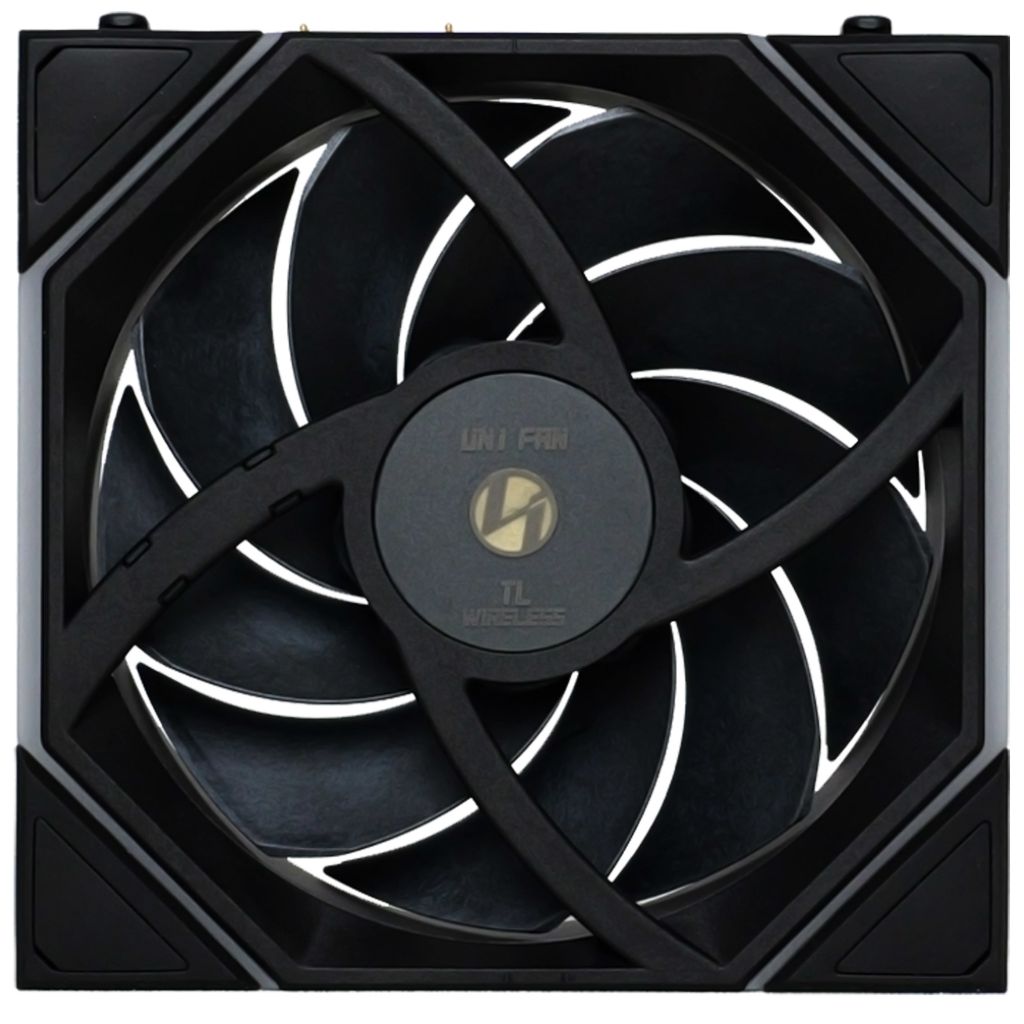 Fan Case LIAN LI UNI FAN TL WIRELESS 120 | TRIPPLE PACK - BLACK (BỘ 3 CÁI KÈM HUB USB - CÁNH THUẬN)