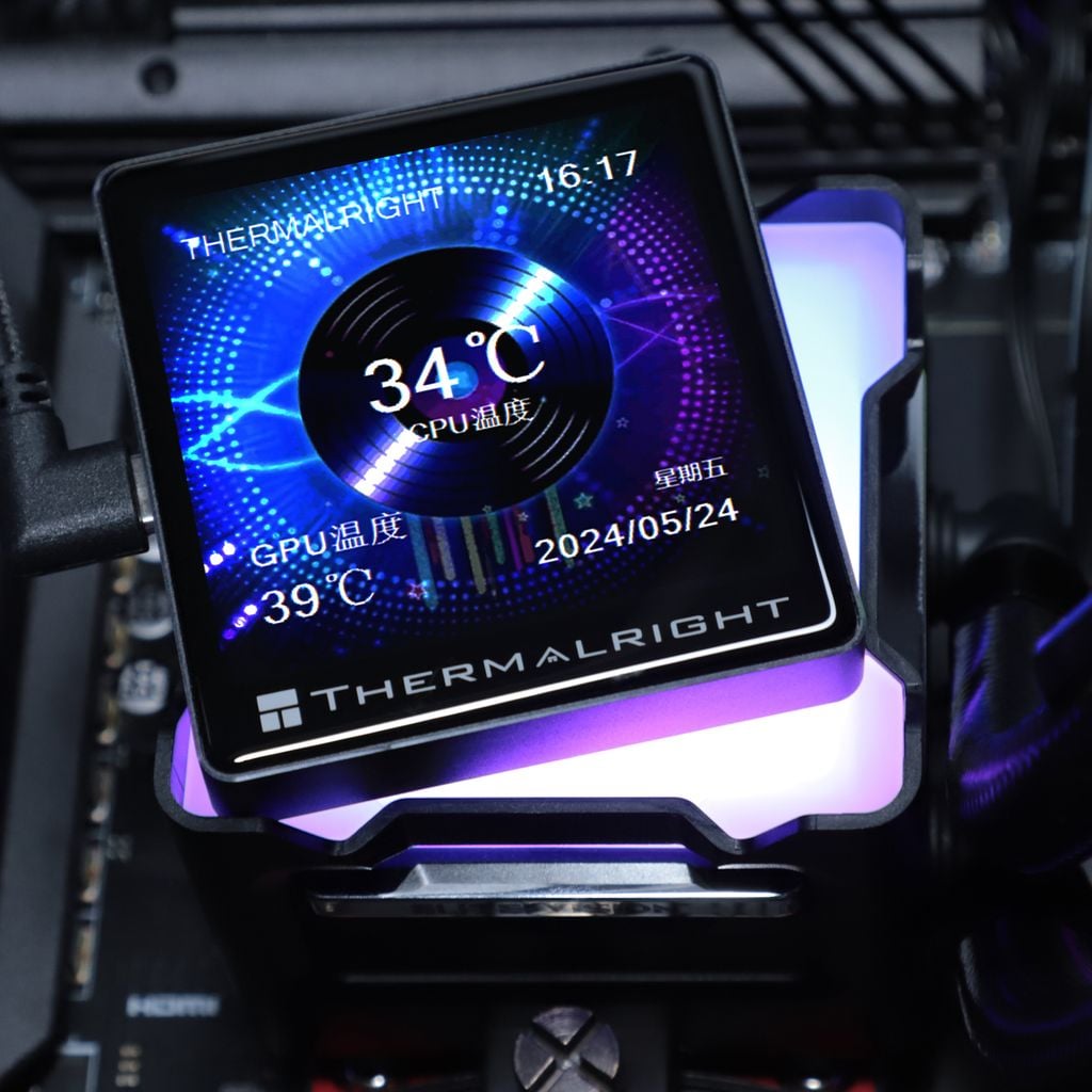 Tản nhiệt nước CPU THERMALRIGHT ELITE VISION 360 ARGB - BLACK & WHITE | EV360