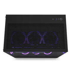 Vỏ Case máy tính NZXT H9 Flow All Black (Mid Tower / Màu Đen) CM-H91FB-01