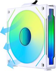 Quạt tản nhiệt LIAN LI UNI FAN SL INFINITY 120 - REVERSE BLADE (RSLIN120-1B / RSLIN120-1W) - Fan Case Cánh đảo
