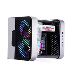 Vỏ Case máy tính Segotep Slath Mini ITX (Mini Tower/Màu Bạc)