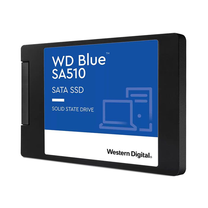 Ổ CỨNG SSD WD SA510 BLUE 1TB SATA 2.5 INCH |  (ĐỌC 560MB/S - GHI 520MB/S) | (WDS100T3B0A)