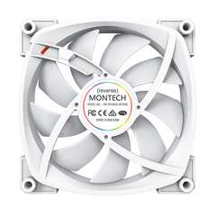 Quạt Fan Case MONTECH RX140 PWM REVERSE - BLACK | WHITE (140mm/LED viền ARGB/Cánh ngược)
