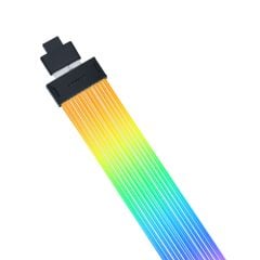 Dây nguồn nối dài LIAN LI STRIMER WIRELESS 12+4PIN ARGB - 8 DÃY LED (DÂY NGUỒN VGA GPU/PCIe 5.0/16PIN)