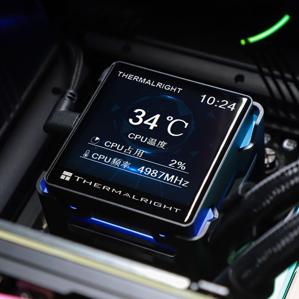 Tản nhiệt nước CPU THERMALRIGHT ELITE VISION 360 ARGB - BLACK & WHITE | EV360