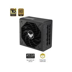 NGUỒN MÁY TÍNH ASUS TUF GAMING 1000W GOLD ATX3.0 ( PCI GEN 5.0 /80 PLUS GOLD/MÀU ĐEN/FULL MODULAR)