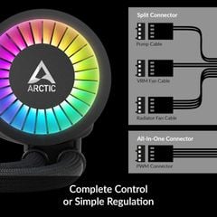 Tản nhiệt nước CPU Arctic Liquid Freezer III 420 ARGB - BLACK (ACFRE00145A) | LF420