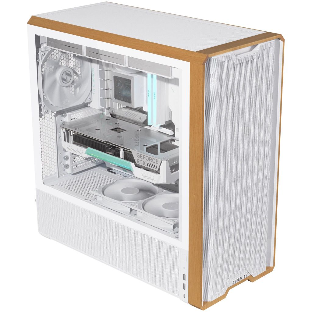 Vỏ Case LIAN LI LANCOOL 217 - WHITE (ATX/Mid Tower/Màu Trắng)