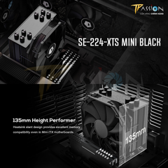 Tản nhiệt khí CPU ID-Cooling SE-224-XTS BLACK / MINI