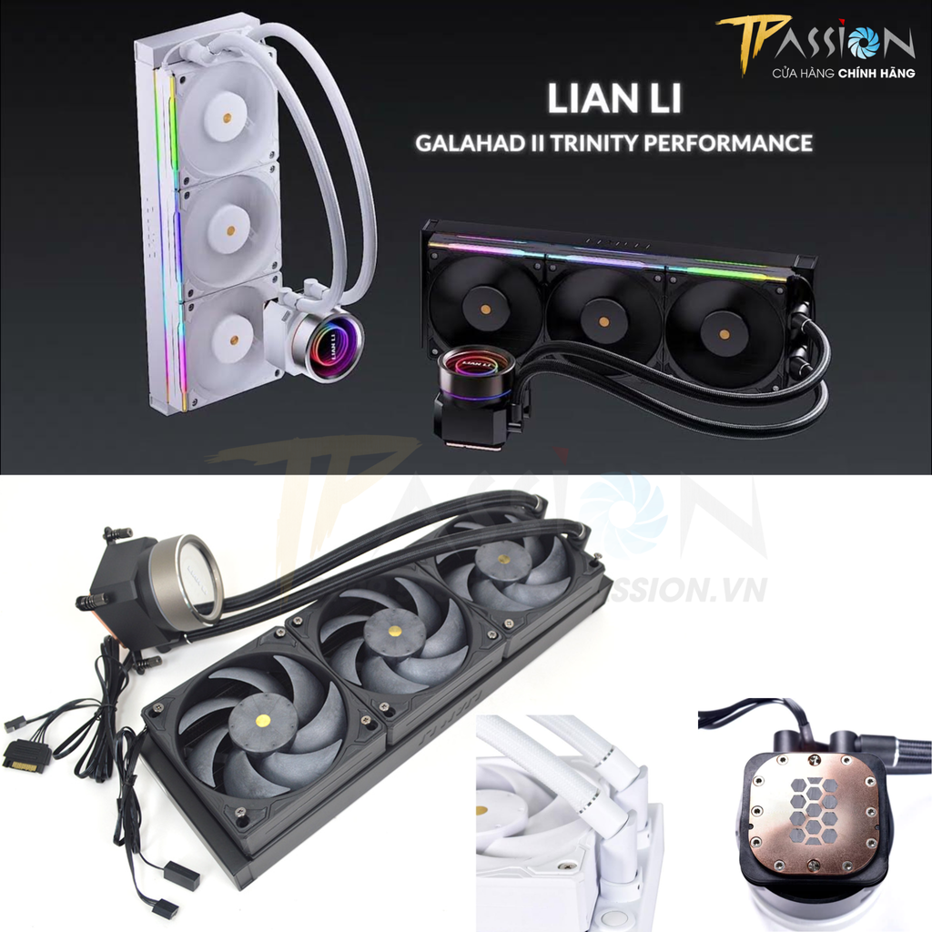 Tản nhiệt nước AIO CPU | Lian Li Galahad II TRINITY | SL-INF 240 INFINITY