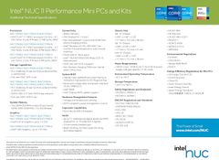 PC Intel NUC L6 RNUC11PAHI30Z02 - RNUC11PAHI30Z0299AW98 (i3-1115G4/Intel Core UHD Graphics/Wi-Fi 6+Bluetooth)