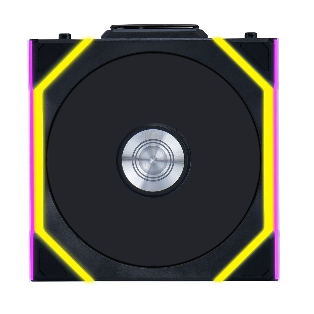 Fan Case LIAN LI UNI FAN SL WIRELESS 120 REVERSE | TRIPLE PACK - BLACK (3 QUẠT KHÔNG LCD/CÁNH NGƯỢC)