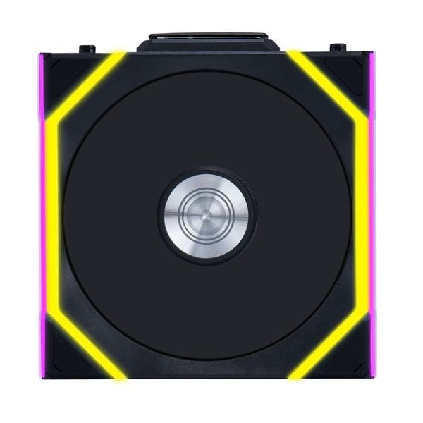 Fan Case LIAN LI UNI FAN SL WIRELESS 120 REVERSE | SINGLE PACK - BLACK (1 QUẠT KHÔNG LCD/CÁNH NGƯỢC)