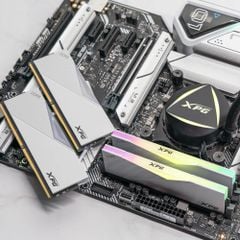 Bộ nhớ RAM PC ADATA XPG LANCER 64GB (2 x 32GB) DDR5 6000MHz - WHITE (AX5U6000C3032G-DCLARWH)