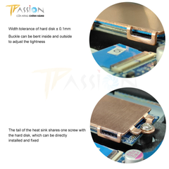 Tản nhiệt SSD đồng nguyên chất LONKISON