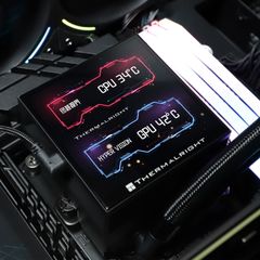 Tản nhiệt nước AIO Thermalright Hyper Vision LCD 360 ARGB - BLACK (LCD 3.95