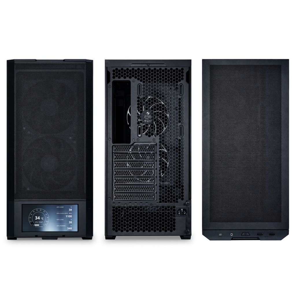 Vỏ Case LIAN LI LANCOOL 207 DIGITAL - BLACK (ATX/Mid Tower/Màn hình LCD 6