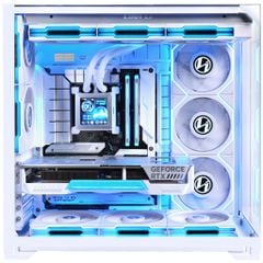 Vỏ case máy tính LIAN LI O11 VISION COMPACT - WHITE (ATX/Mid Tower/Màu Trắng)
