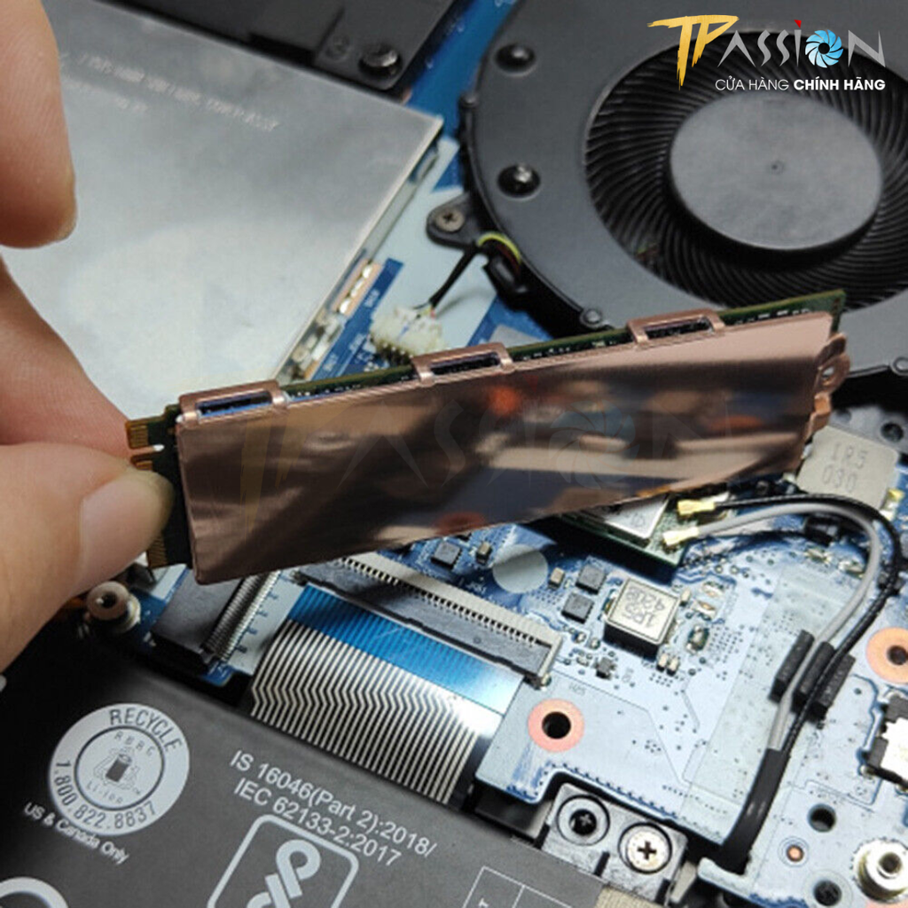 Tản nhiệt SSD đồng nguyên chất LONKISON