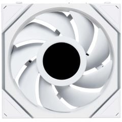 Fan Case LIAN LI UNI FAN TL WIRELESS LCD 120 | TRIPPLE PACK - WHITE (BỘ 3 CÁI KÈM HUB USB - CÁNH THUẬN)