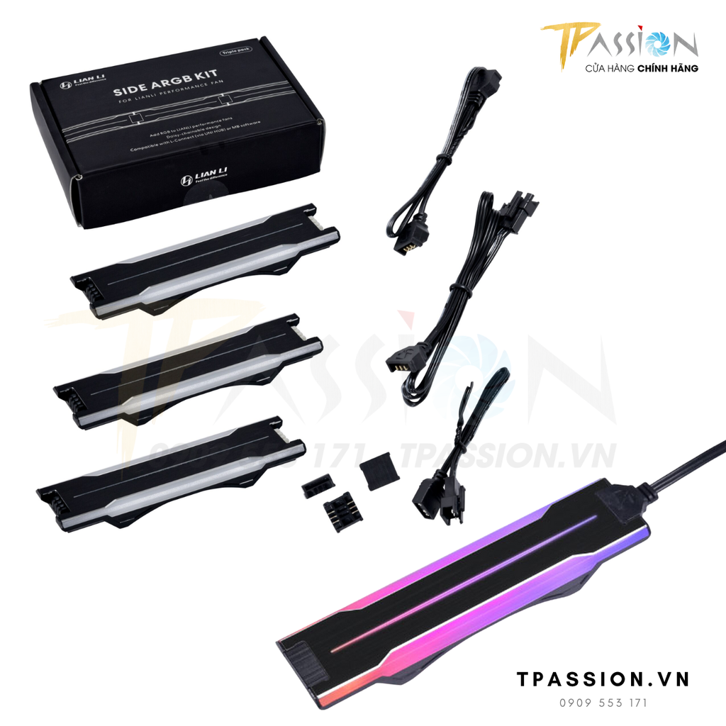 Quạt tản nhiệt LIAN LI UNI FAN P28 Black | White