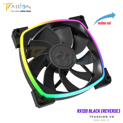 Quạt tản nhiệt Montech AX120 | RX120 PWM  |  REVERSE LED viền ARGB