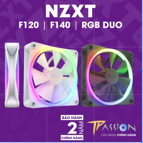 Quạt Tản Nhiệt Fan case NZXT F120 RGB |  1 FAN