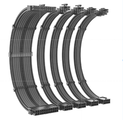 Dây Nguồn Bọc Lưới Nối Dài TEUCER SLEEVED EXTENSION CABLE - COLORFUL MOD