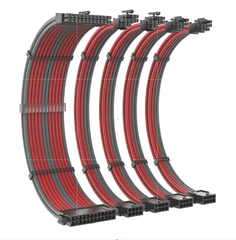 Dây Nguồn Bọc Lưới Nối Dài TEUCER SLEEVED EXTENSION CABLE - COLORFUL MOD