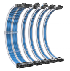 Dây Nguồn Bọc Lưới Nối Dài TEUCER SLEEVED EXTENSION CABLE - COLORFUL MOD