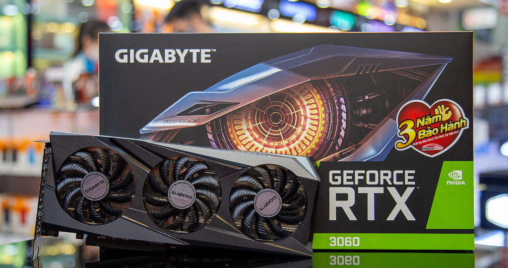 CARD MÀN HÌNH GIGABYTE RTX 3060 GAMING OC 12GD-V2