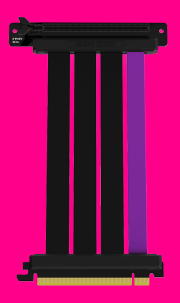 Cooler Master MASTERACCESSORY Riser Cable PCIe 4.0 x16 – 300mm