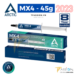 Keo tản nhiệt Arctic MX4 45g ( ACTCP00024A ) - Chính hãng QR Serial Check, Mẫu mới năm 2025