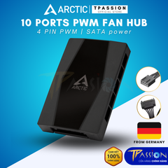 Hub chia nguồn quạt ARCTIC 10 CỔNG 4 PIN PWM | HUB AC