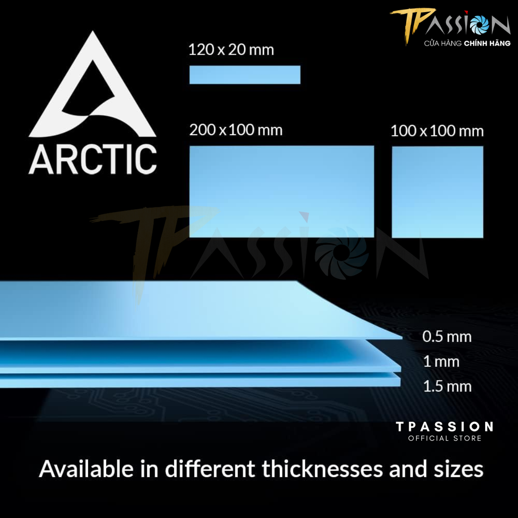 Miếng dán tản nhiệt ARCTIC Thermal Pad TP-3